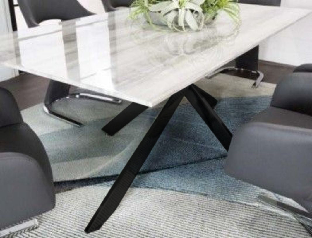 Aldo Marble Table Black